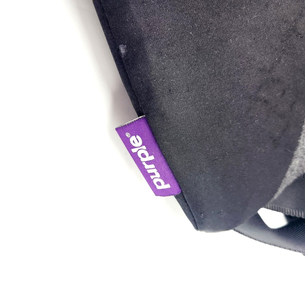 Purple Back Support Cushion – Pressure Reducing Grid for Chairs, Car & Travel - Picture 5 of 7